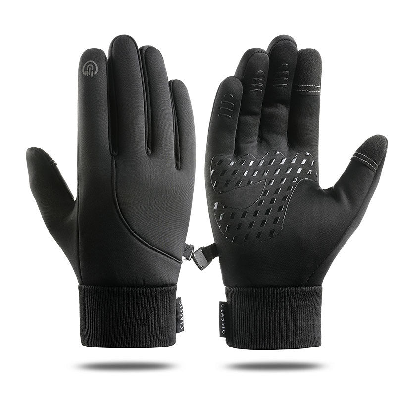 Warm And Waterproof Sports And Velvet Mountaineering Ski Gloves - Premium 0 from AdventureParent - Just $22.53! Shop now at AdventureParent