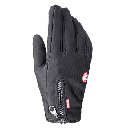 Touch Screen Gloves Outdoor Mountaineering Ski Cycling Zippe - Premium 0 from AdventureParent - Just $12.33! Shop now at AdventureParent