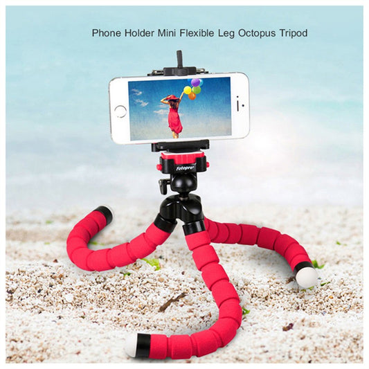 Mini Flexible Sponge Octopus Tripod Smartphone Tripod For Gopro 10 9 Camera Accessory - Premium 0 from AdventureParent - Just $2.05! Shop now at AdventureParent