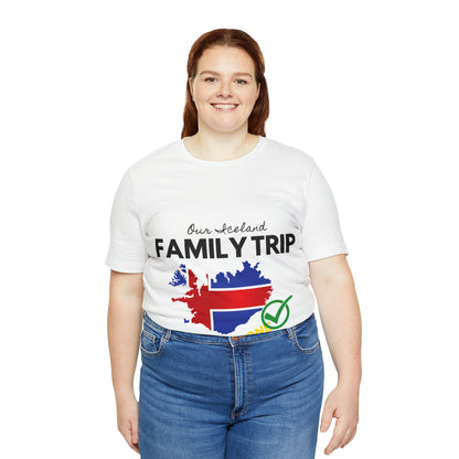 AdventureParent: Family Iceland Trip Check! - Premium T-Shirt from Printify - Just $18.65! Shop now at AdventureParent