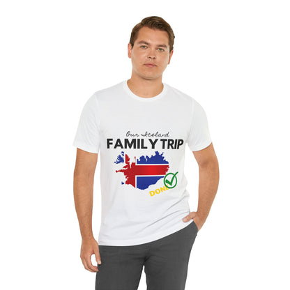 AdventureParent: Family Iceland Trip Check! - Premium T-Shirt from Printify - Just $18.65! Shop now at AdventureParent