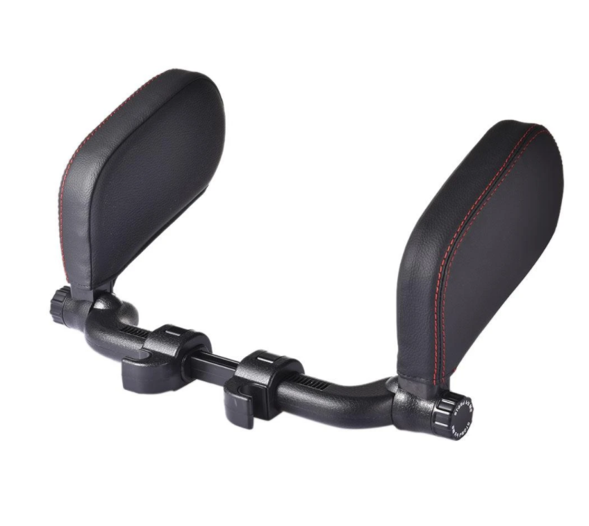 Car headrest pillow Sleep Adjustable Side Car Soft Travel Seat Headrest Auto Leather Support Neck Pillow Cushion car accessories - Premium 0 from AdventureParent - Just $59.64! Shop now at AdventureParent