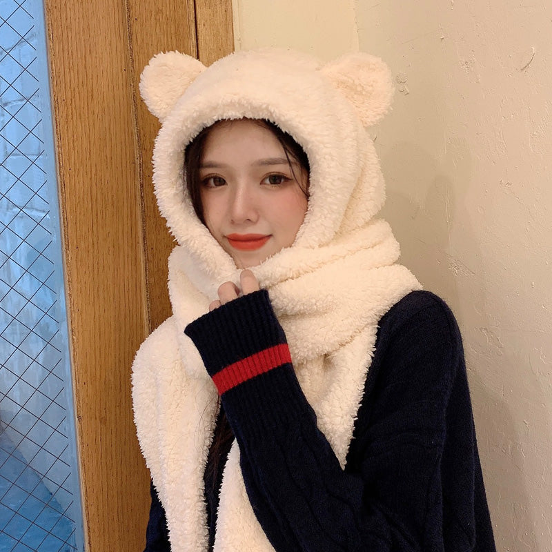 Cute winter plush scarf in autumn and winter - Premium 0 from AdventureParent - Just $15.91! Shop now at AdventureParent