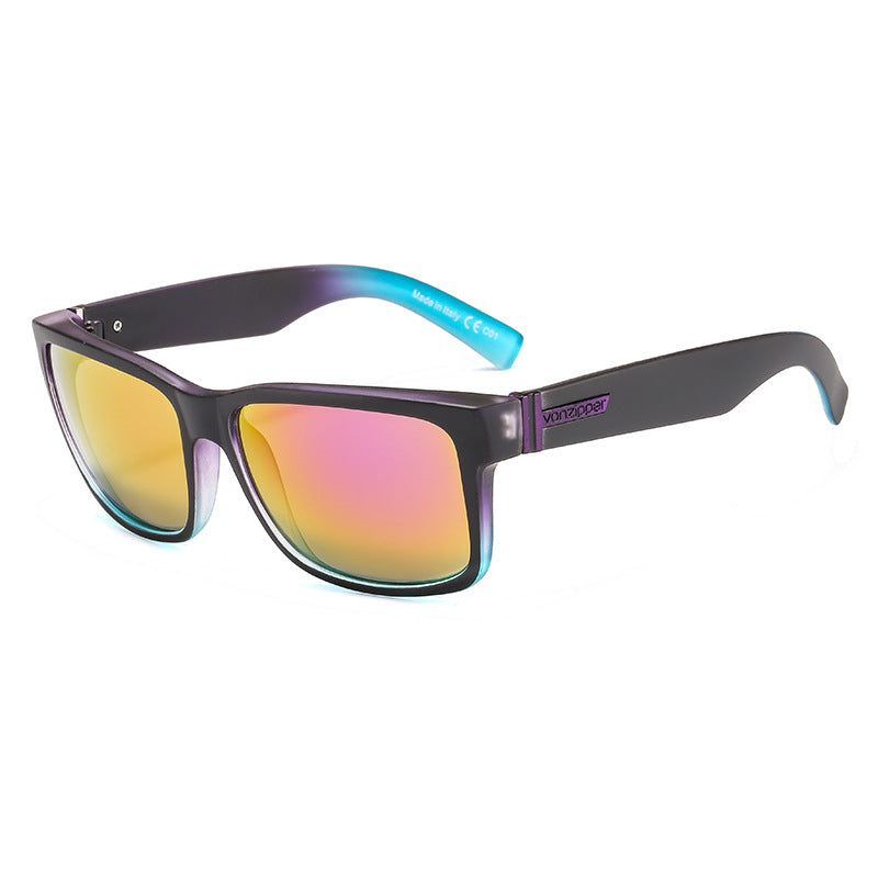 Retro big frame sunglasses color film sunglasses - Premium 0 from AdventureParent - Just $9.40! Shop now at AdventureParent