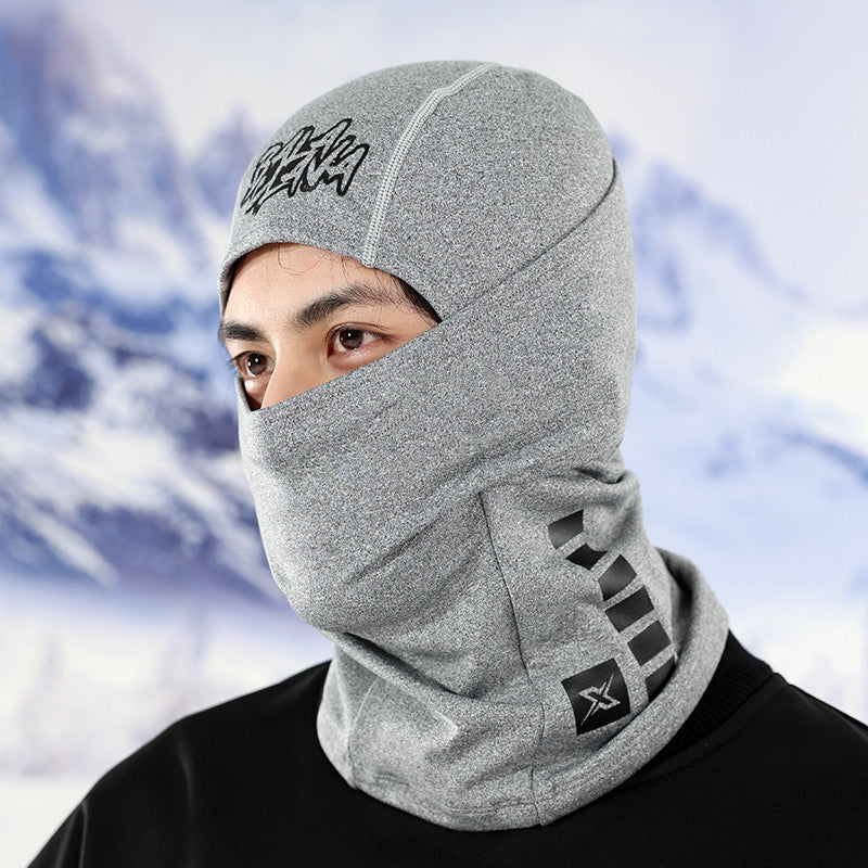 Velvet Windproof Ski Head Cover Protective Mask - Premium 0 from AdventureParent - Just $52.11! Shop now at AdventureParent