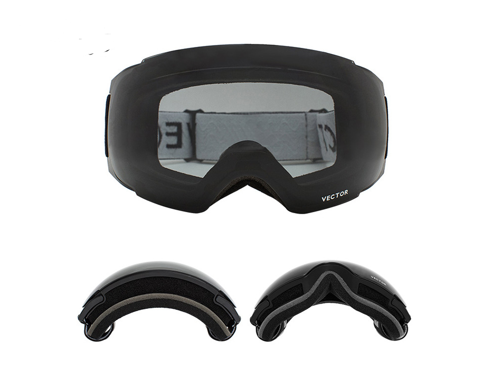 Ski Goggles with Double Layer Fog Resistance and Magnet Change Outs from Compass - Premium 0 from AdventureParent - Just $96.96! Shop now at AdventureParent