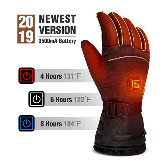 Ski 5-finger rechargeable heating warm gloves - Premium 0 from AdventureParent - Just $136.13! Shop now at AdventureParent
