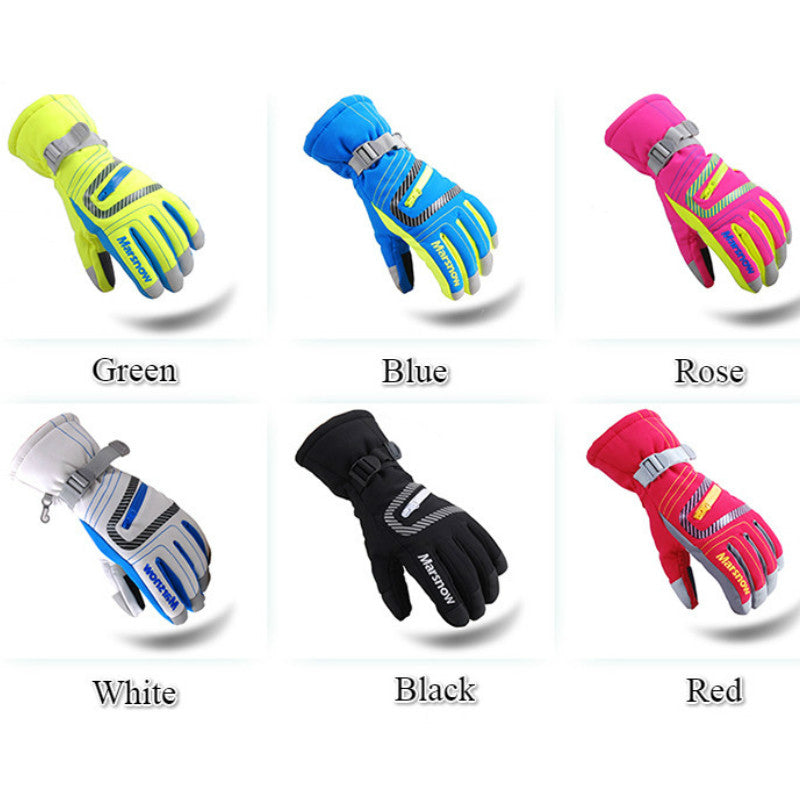 Warm thick ski gloves - Premium 0 from AdventureParent - Just $38.69! Shop now at AdventureParent