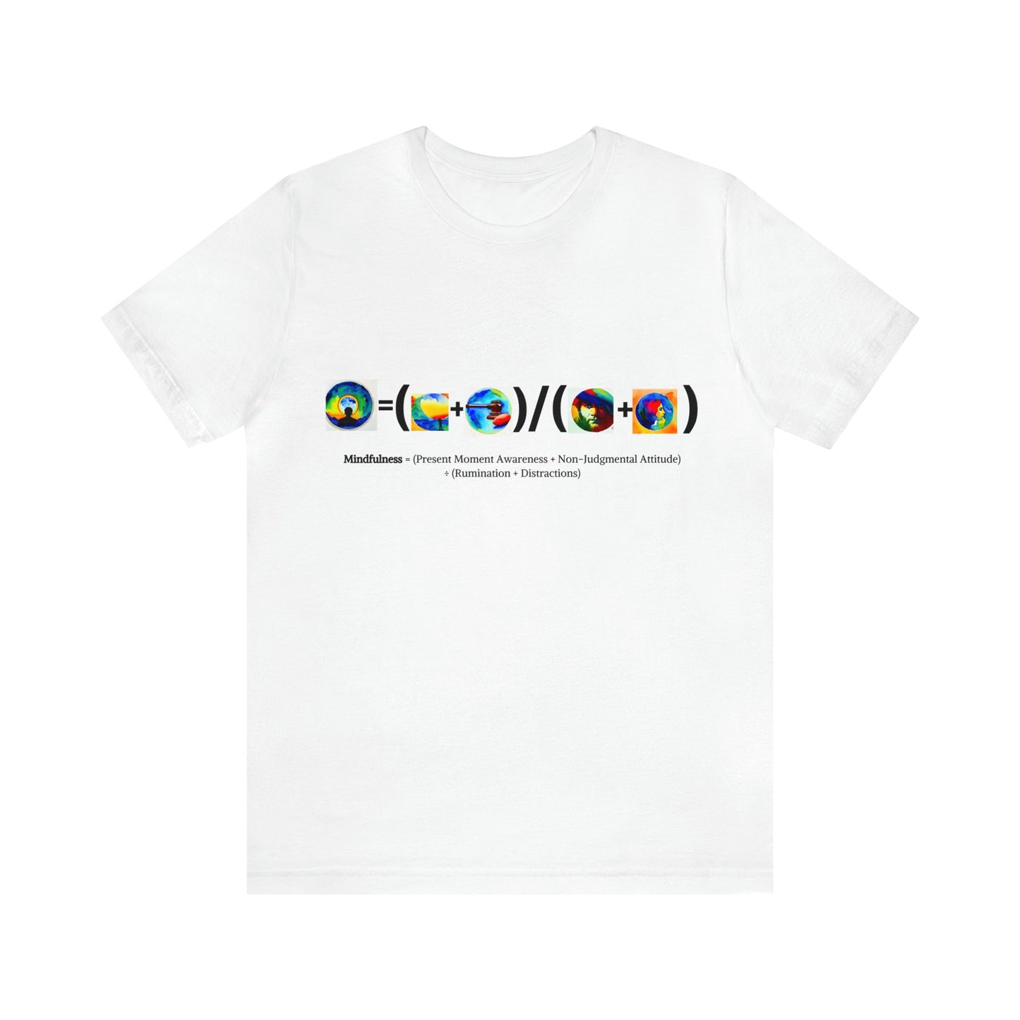 Mindfulness Equation - Premium T-Shirt from Printify - Just $18.65! Shop now at AdventureParent