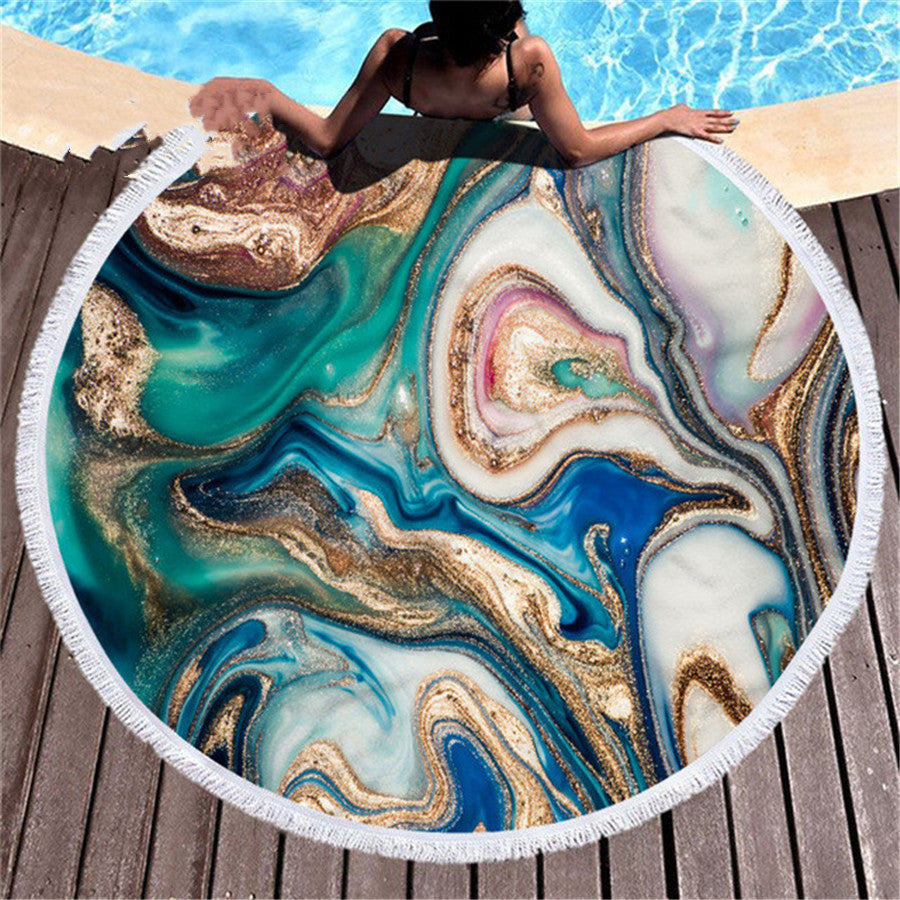 Marbling beach towel - Premium 0 from AdventureParent - Just $16.37! Shop now at AdventureParent