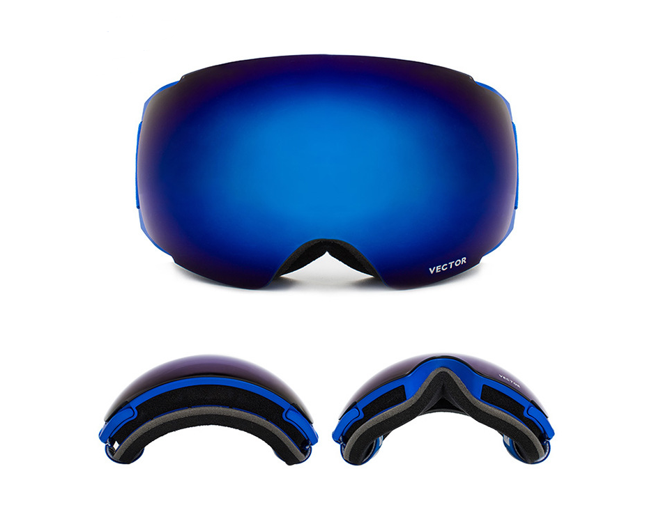 Ski Goggles with Double Layer Fog Resistance and Magnet Change Outs from Compass - Premium 0 from AdventureParent - Just $96.96! Shop now at AdventureParent