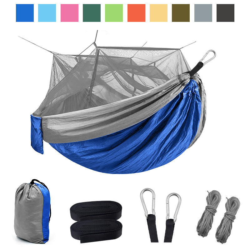 Outdoor Camping Camping Hammock With Mosquito Net - Premium 0 from AdventureParent - Just $32.02! Shop now at AdventureParent