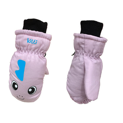 Children Thickened Cartoon Warm Ski Gloves - Premium 0 from AdventureParent - Just $9.31! Shop now at AdventureParent