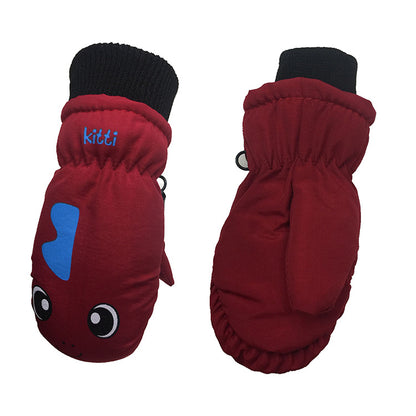 Children Thickened Cartoon Warm Ski Gloves - Premium 0 from AdventureParent - Just $9.31! Shop now at AdventureParent