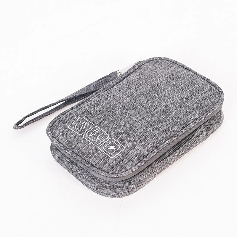 Cable Organizer Bag Gadget Organizer Cable Case Portable Travel Electronic Accessories Storage Bag Charger Headset Digital Pouch - Premium 0 from AdventureParent - Just $9.51! Shop now at AdventureParent