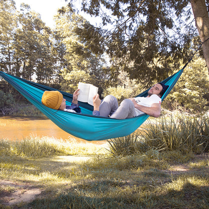 Hammock Outdoor Swing Double Anti-Rollover Outdoor Portable Camping Glider - Premium 0 from AdventureParent - Just $47.02! Shop now at AdventureParent