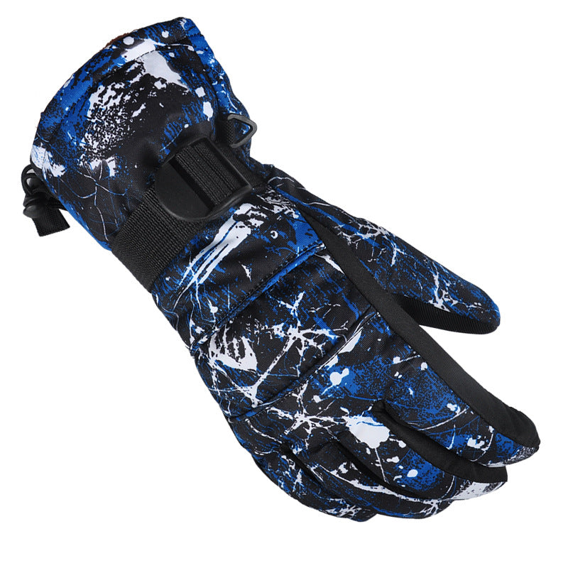 Winter ski gloves adult windproof and waterproof - Premium 0 from AdventureParent - Just $30.28! Shop now at AdventureParent