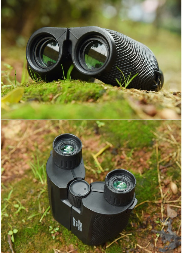 Outdoor binoculars 10x25 small Paul High-definition mini portable low-light night vision pockets glasses - Premium 0 from AdventureParent - Just $81.57! Shop now at AdventureParent