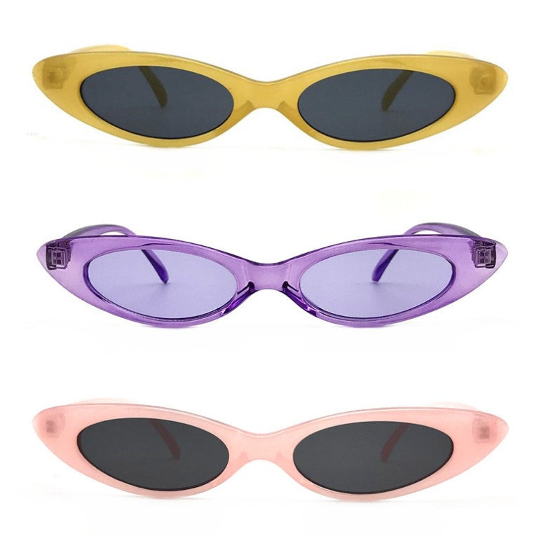 New oval frame sunglasses transparent ocean glasses glasses Personality retro sunglasses fashion wild sunglasses - Premium 0 from AdventureParent - Just $8.75! Shop now at AdventureParent