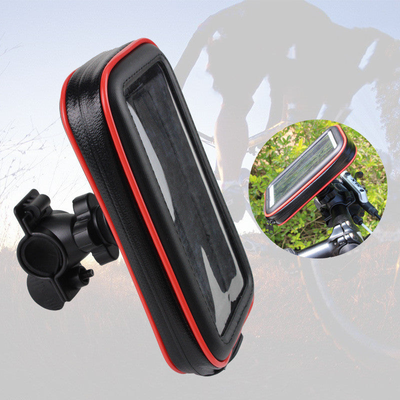 Rainproof TPU Touch Screen Cell Bike Phone Bag Holder Cycling Handlebar Bags MTB Frame Pouch Case - Premium 0 from AdventureParent - Just $10.55! Shop now at AdventureParent