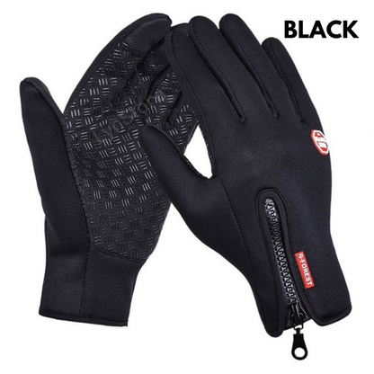 Winter Gloves Touch Screen Riding Motorcycle Sliding Waterproof Sports Gloves With Fleece - Premium 0 from AdventureParent - Just $15.48! Shop now at AdventureParent