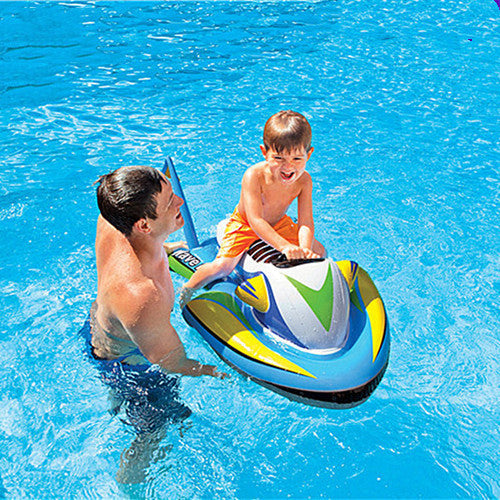 Children's water inflatable toy motor boat - Premium watersports from My Store - Just $39.56! Shop now at AdventureParent