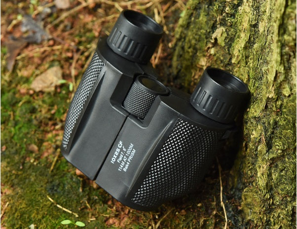 Outdoor binoculars 10x25 small Paul High-definition mini portable low-light night vision pockets glasses - Premium 0 from AdventureParent - Just $81.57! Shop now at AdventureParent