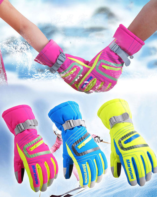 Warm thick ski gloves - Premium 0 from AdventureParent - Just $38.69! Shop now at AdventureParent