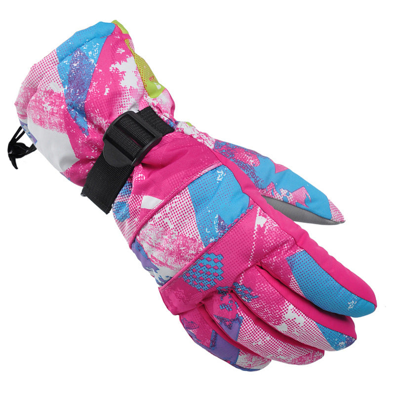 Winter ski gloves adult windproof and waterproof - Premium 0 from AdventureParent - Just $30.28! Shop now at AdventureParent