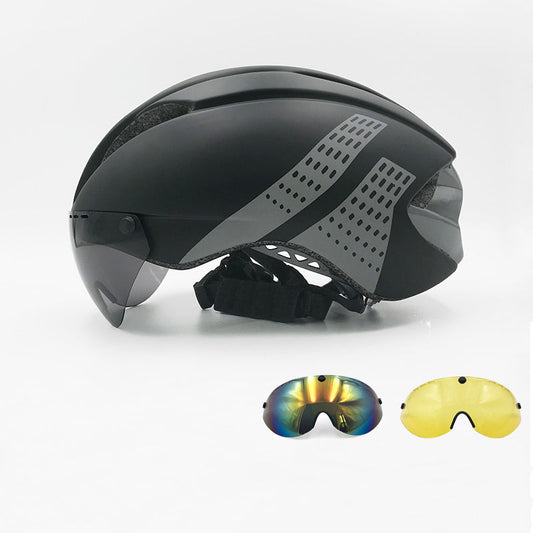 Mountain Bike Road Bike Magnetic Goggles Helmet - Premium 0 from AdventureParent - Just $64.50! Shop now at AdventureParent