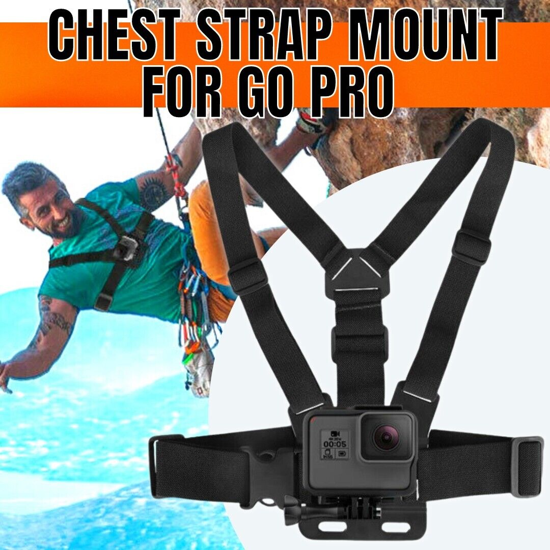 Chest Harness Body Strap Mount – Adventure-Ready POV Filming for Families - Premium 5 from AdventureParent - Just $35.27! Shop now at AdventureParent