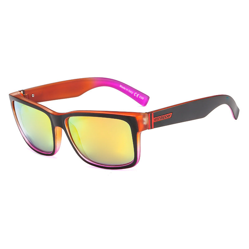 Retro big frame sunglasses color film sunglasses - Premium 0 from AdventureParent - Just $9.40! Shop now at AdventureParent