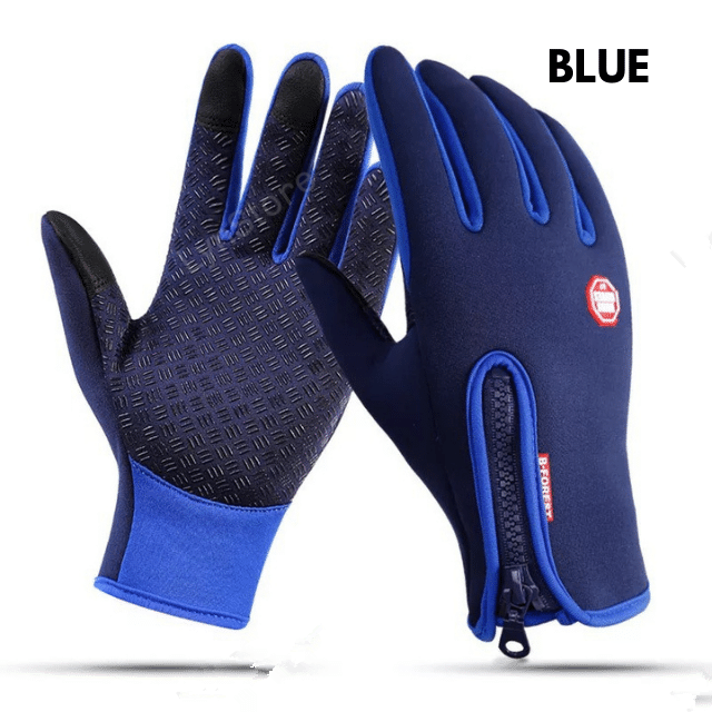 Winter Gloves Touch Screen Riding Motorcycle Sliding Waterproof Sports Gloves With Fleece - Premium 0 from AdventureParent - Just $15.48! Shop now at AdventureParent