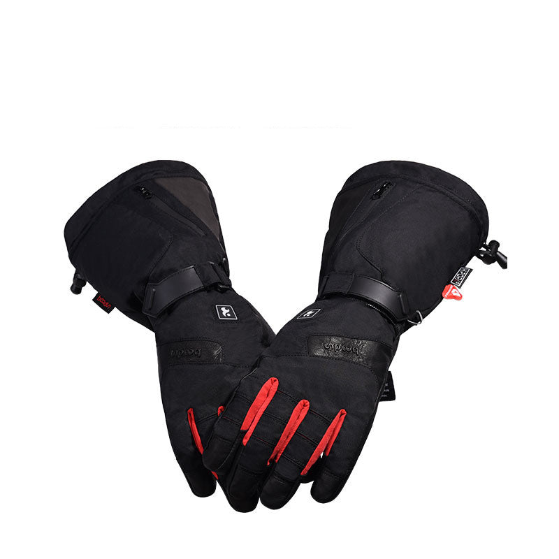 Winter Constant Temperature Ski Heating Sheepskin Gloves - Premium 0 from AdventureParent - Just $277.51! Shop now at AdventureParent