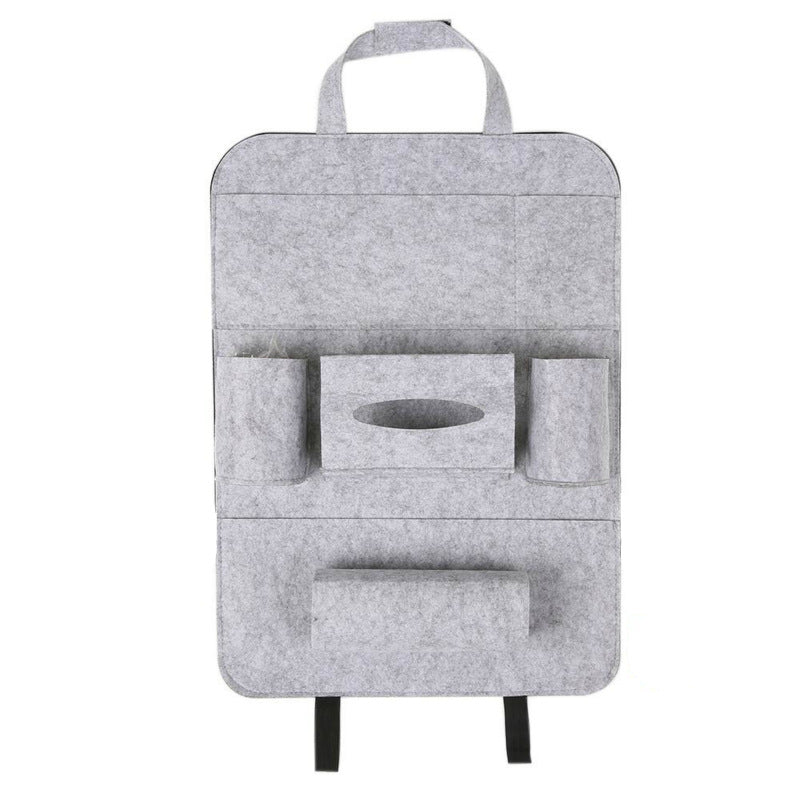 Auto Car Backseat Organizer Car-Styling Holder Multi-Pocket Seat Wool Felt Storage Multifunction Vehicle Accessories Bag - Premium 0 from AdventureParent - Just $8.54! Shop now at AdventureParent