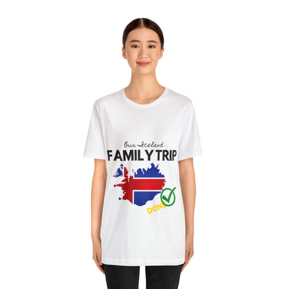 AdventureParent: Family Iceland Trip Check! - Premium T-Shirt from Printify - Just $18.65! Shop now at AdventureParent