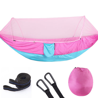 Fully Automatic Quick Opening Hammock With Mosquito Net - Premium outdoor gear from My Store - Just $35.56! Shop now at AdventureParent