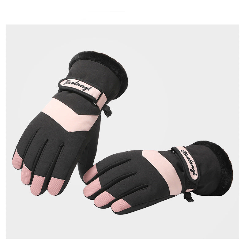 Women's Winter Outdoor Warm Cycling Thick Ski Gloves - Premium 0 from AdventureParent - Just $20.36! Shop now at AdventureParent