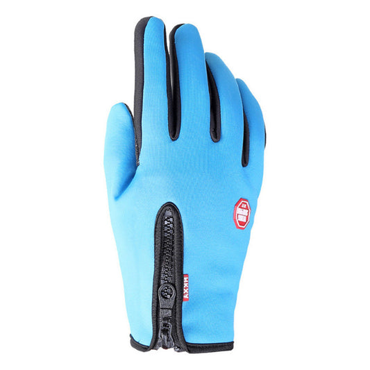 Touch Screen Gloves Outdoor Mountaineering Ski Cycling Zippe - Premium 0 from AdventureParent - Just $12.33! Shop now at AdventureParent