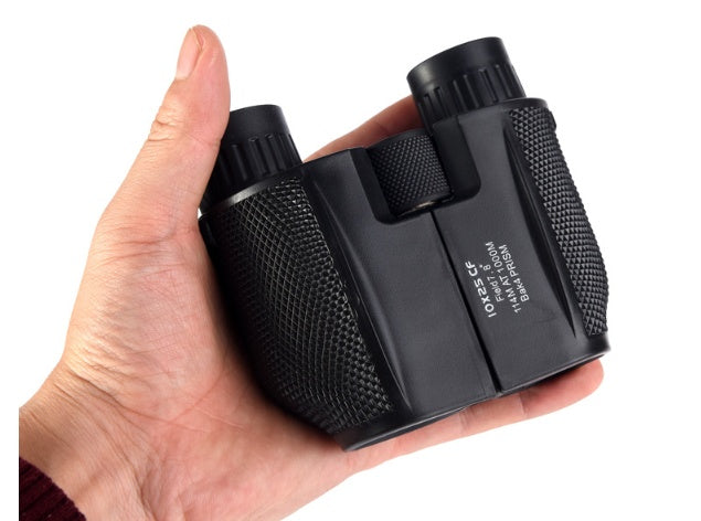 Outdoor binoculars 10x25 small Paul High-definition mini portable low-light night vision pockets glasses - Premium 0 from AdventureParent - Just $81.57! Shop now at AdventureParent