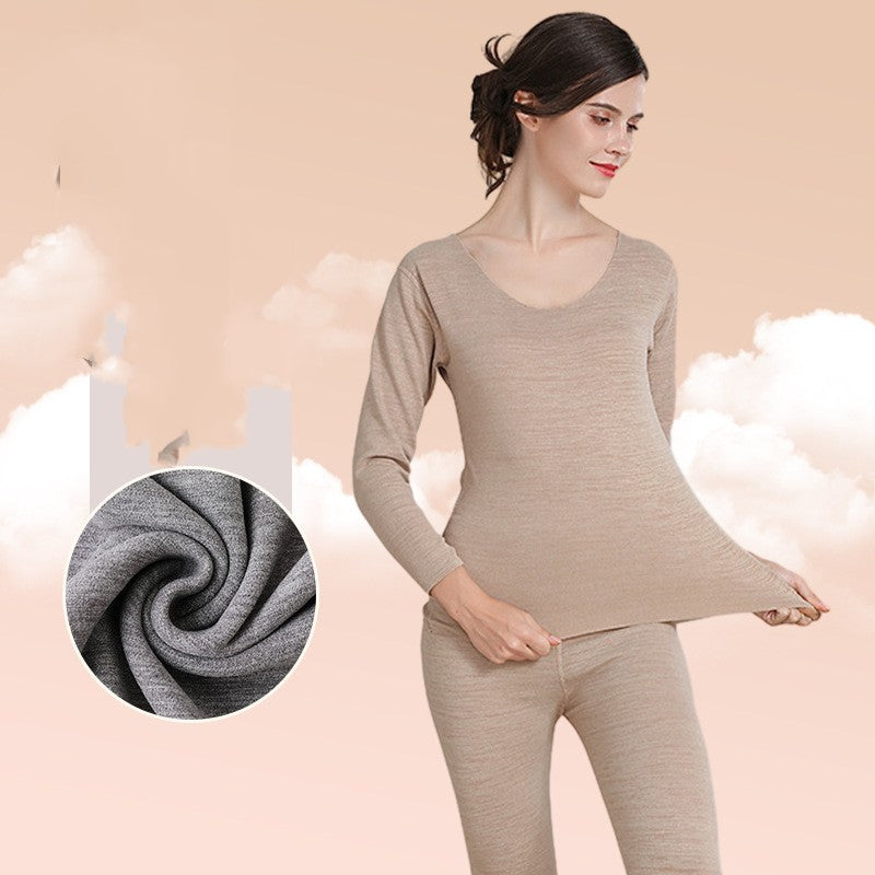 Women's Thermal Underwear With Velvet Thickening - Premium 0 from AdventureParent - Just $27.59! Shop now at AdventureParent