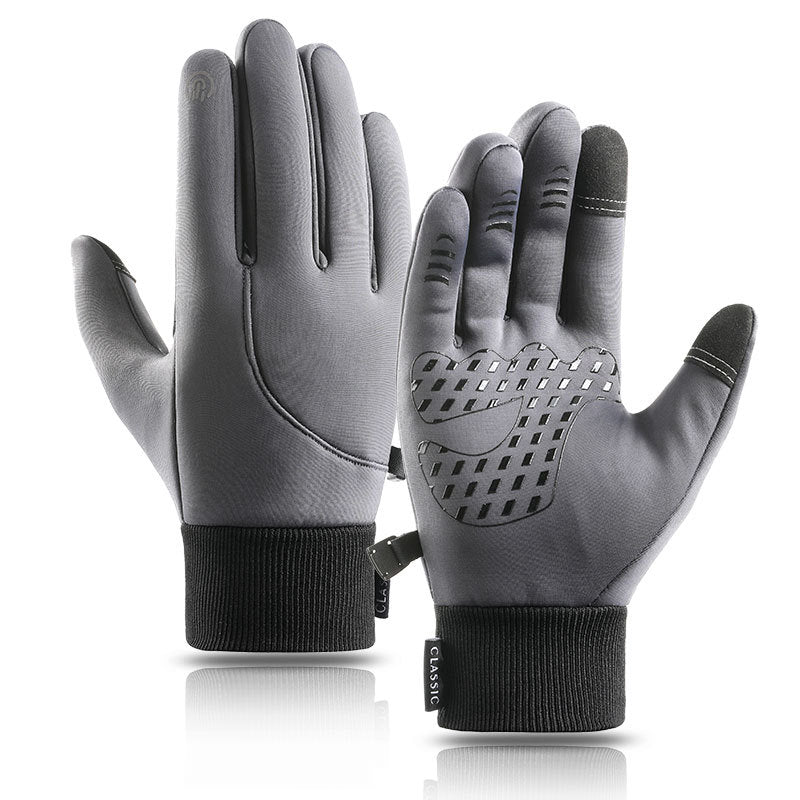 Warm And Waterproof Sports And Velvet Mountaineering Ski Gloves - Premium 0 from AdventureParent - Just $22.53! Shop now at AdventureParent