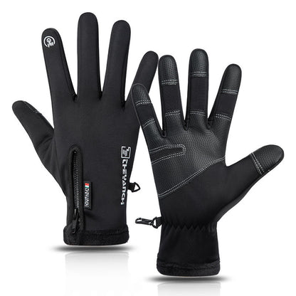 Warm And Waterproof Sports And Velvet Mountaineering Ski Gloves - Premium 0 from AdventureParent - Just $22.53! Shop now at AdventureParent