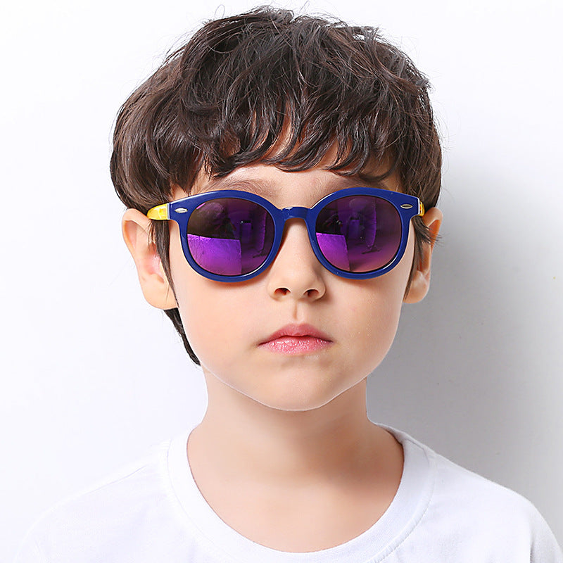 Children's Round Polarized Sunglasses - Premium 0 from AdventureParent - Just $7.76! Shop now at AdventureParent