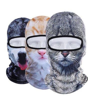 3D Cat Winter Outdoor Mask - Premium 0 from AdventureParent - Just $17.92! Shop now at AdventureParent