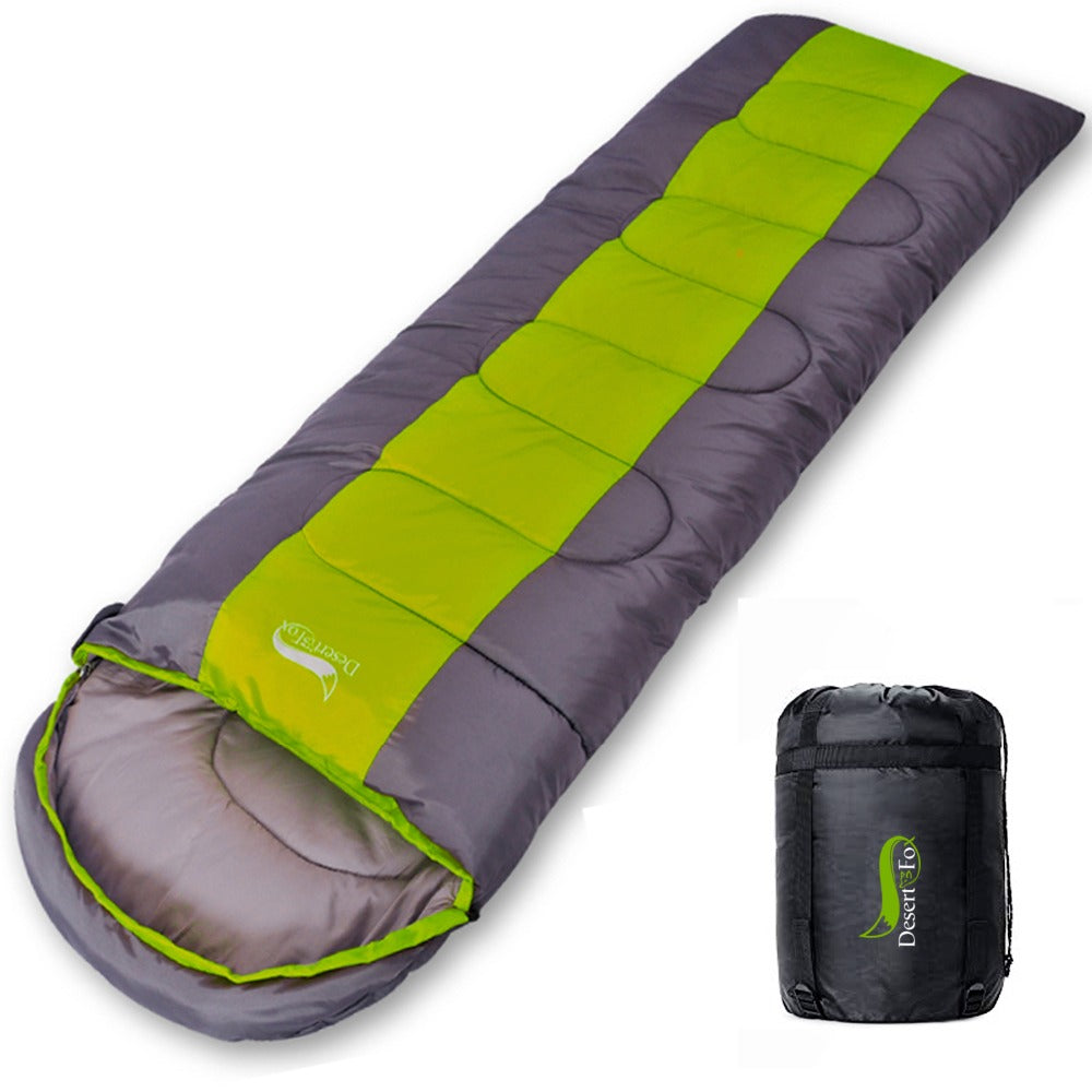 Camping Sleeping Bag Lightweight Warm & Cold Envelope Backpacking Sleeping Bag For Outdoor Traveling Hiking - Premium 0 from AdventureParent - Just $30.08! Shop now at AdventureParent