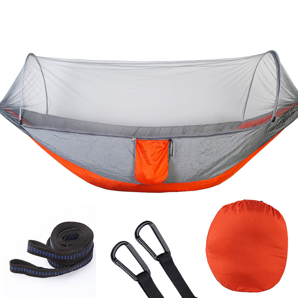 Fully Automatic Quick Opening Hammock With Mosquito Net - Premium outdoor gear from My Store - Just $35.56! Shop now at AdventureParent