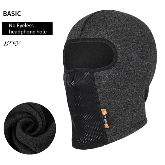 Ski Fleece With Glasses Hole Motorcycle Headgear Bicycle Mask - Premium 0 from AdventureParent - Just $11.54! Shop now at AdventureParent