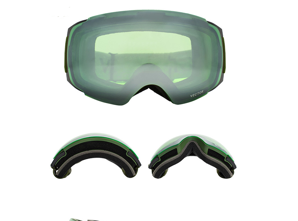 Ski Goggles with Double Layer Fog Resistance and Magnet Change Outs from Compass - Premium 0 from AdventureParent - Just $96.96! Shop now at AdventureParent