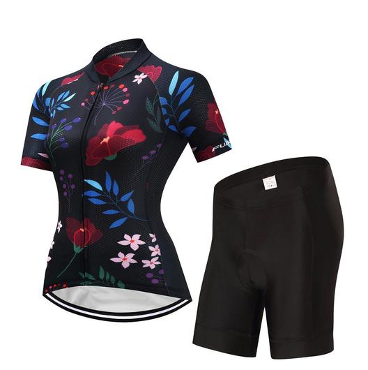 Cycling Kit - BlackFlower - Premium 0 from AdventureParent - Just $42.38! Shop now at AdventureParent